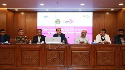 চুক্তি স্বাক্ষর অনুষ্ঠানে ডিএনসিসি মেয়র মো. আতিকুল ইসলাম