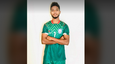 অ্যাটাকিং মিডফিল্ডার বিপলু আহমেদ।