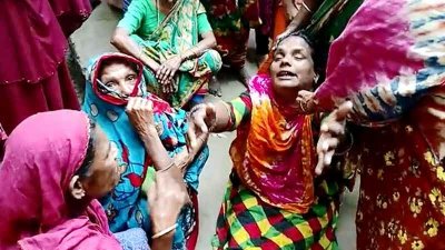 নিহতের স্বজনদের আহাজারি