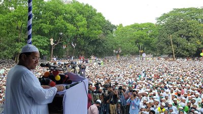 বক্তব্য দিচ্ছেন সৈয়দ মুহাম্মদ রেজাউল করীম