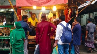 সিলেটে খুলেছে মাংসের দোকান