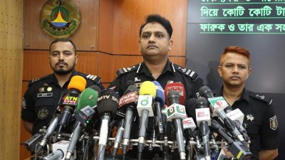 র‌্যাবের ব্রিফিং