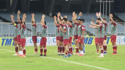 এটিকে মোহনবাগানের মুখোমুখি হতে যাচ্ছে আবাহনী।