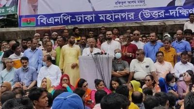 বিএনপি’র আন্দোলন দমাতে নেতাকর্মীর বিরুদ্ধে মামলা: মোশাররফ 
