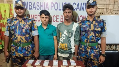 গ্রেফতার দুই রোহিঙ্গা
