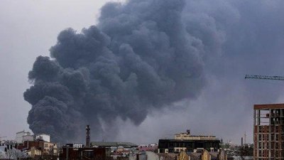 ইউক্রেনে রুশ ক্ষেপণাস্ত্র হামলার ফাইল ছবি