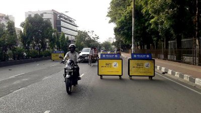 নিরাপত্তা বলয় তৈরি করা হয়েছে ঢাকা মহানগরীতে
