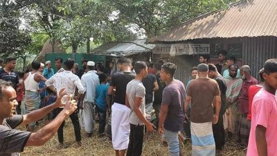 জমি নিয়ে বিরোধে যুবককে কুপিয়ে হত্যা