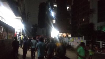 জুতা কারখানায় আগুন