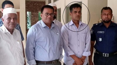 মুক্তি পাওয়া মেহেদি হাসান বাবু (মার্ক করা)