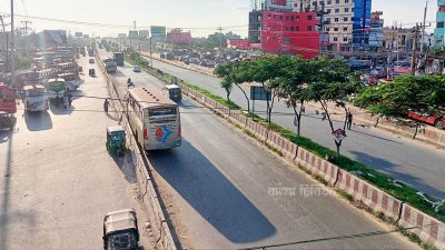 ঢাকা-চট্টগ্রাম মহাসড়কে নেই যানবাহনের চাপ
