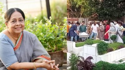 বনানী কবরস্থানে শায়িত হলেন অভিনেত্রী শর্মিলী আহমেদ
