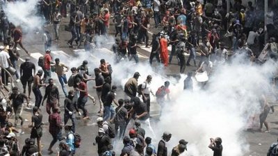 এখনো জানা যায়নি শ্রীলঙ্কার প্রেসিডেন্টের অবস্থান