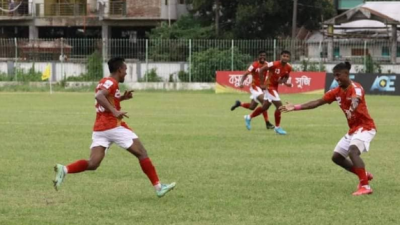 দুই ম্যাচ আগেই শিরোপা ঘরে তুললো বসুন্ধরা