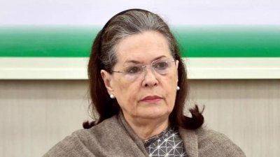 কংগ্রেস প্রেসিডেন্ট সোনিয়া গান্ধী। ছবি: টাইমস অব ইন্ডিয়া