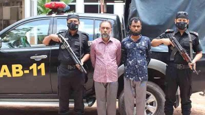 গ্রেফতার মনির হোসেন ও আমির হোসেন