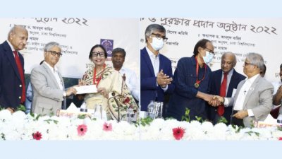 ‘ফিরোজা বেগম স্মৃতি স্বর্ণপদক’ পেলেন ফেরদৌসী রহমান ও সৈয়দ আব্দুল হাদী