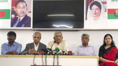 মাথাপিছু আয় বেশি দেখাতে জনসংখ্যা কম দেখাচ্ছে সরকার: মির্জা ফখরুল