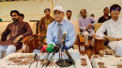 অনুষ্ঠানে বক্তব্য রাখছেন পরিকল্পনা প্রতিমন্ত্রী শামসুল আলম