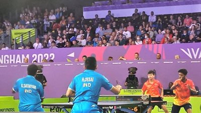 কমনওয়েলথ গেমসে ভারতের কাছে হারলো টেবিল টেনিস দল