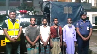 টেকনাফে অপহৃত ৪ জন উদ্ধার, অপহরণকারী আটক 