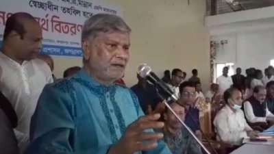 পরিকল্পনামন্ত্রী এম এ মান্নান