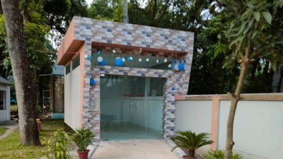 কুড়িগ্রাম থানায় নির্মিত লাশঘর
