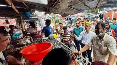 বাজারে ভোক্তা অধিকার অধিদফতরের অভিযান