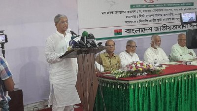 বারবার ষড়যন্ত্রের কথা বলছেন কেন: মির্জা ফখরুল