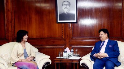 পররাষ্ট্রমন্ত্রীর সঙ্গে বৈঠকে জাতিসংঘের মিয়ানমার বিষয়ক বিশেষদূত