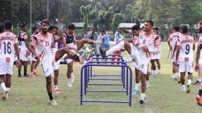 বাংলাদেশ ফুটবল দলের অনুশীলন