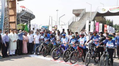 উদ্বোধনী দিনে হয়েছে সাইক্লিন ইভেন্ট