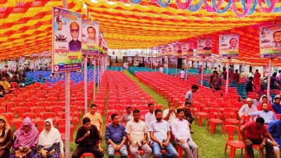 সম্মেলনে এসেছেন মাত্র কয়েকজন নেতাকর্মী