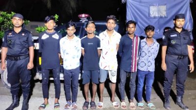 কিশোর গ্যাং ‘দাদা ভাই’ গ্রুপের প্রধানসহ ৬ সদস্য গ্রেফতার