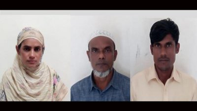 মৃত্যুদণ্ড পাওয়া তিন জন