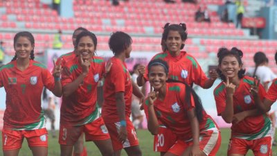 প্রথমার্ধেই ভুটানকে ৪ গোল দিয়েছে বাংলাদেশ