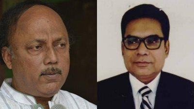মেয়র খায়রুজ্জামান লিটন ও রাজশাহী শিক্ষাবোর্ডের চেয়ারম্যান অধ্যাপক হাবিবুর রহমান