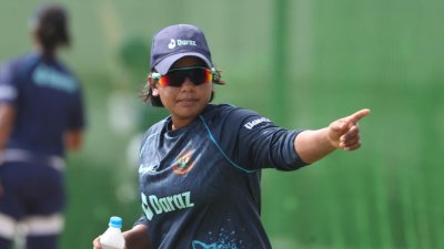 স্পিনার সানজিদা আক্তার মেঘলা।