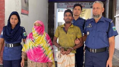 গুরুদাসপুরে নারীকে হত্যার অভিযোগে স্বামী-শাশুড়ি কারাগারে