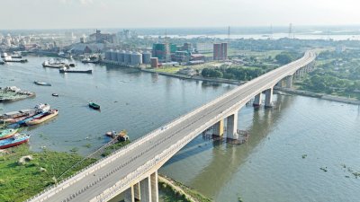 বীর মুক্তিযোদ্ধা এ কে এম নাসিম ওসমান তৃতীয় শীতলক্ষ্যা সেতু (ফাইল ছবি)