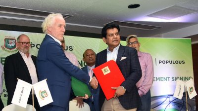শেখ হাসিনা স্টেডিয়াম নির্মাণে ৪৮ মাসের চুক্তি