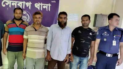 নোয়াখালীতে ৪ বিএনপি নেতা গ্রেফতার