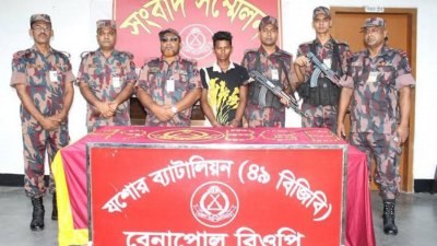 আটক সাজু আহমেদ
