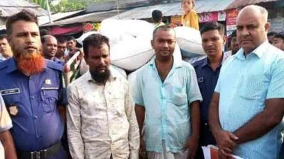 চালসহ গ্রেফতার শহিদুল ইসলাম ও আল-আমিন
