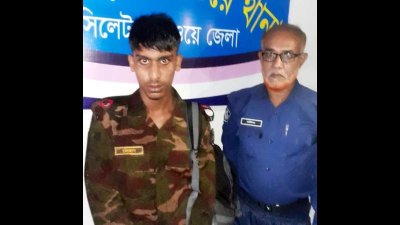 আটক ভুয়া মেজর