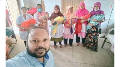 মোমবাতির আলো জ্বালিয়ে প্রসূতি মায়েদের প্রসব করানো হয়
