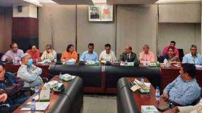 সম্মেলন প্রস্তুতি সভার একাংশ