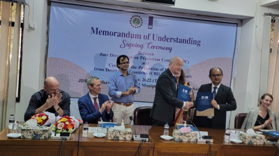 ইউরোপের বাজার উপযোগী পাটপণ্য তৈরি ও বাজারজাতকরণে সমঝোতা চুক্তি