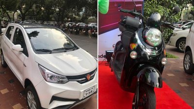 বাজারে এলো দেশীয় ইলেকট্রিক গাড়ি-মোটর সাইকেল
