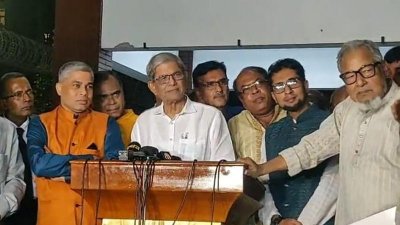 ক্ষমতাসীনরা অগ্নিসন্ত্রাসের মূলহোতা: মির্জা ফখরুল